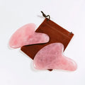 HZ Buy in Bulk Natural Gua Sha for Women Body Rose Quartz Gua Sha Wholesale