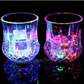 Zhongda Lighting up Cups LED Wineglass Water Induction Flash Cup Vase Glass Led Cup Wine Glass for Party bar Light up Beer Gla