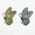Jachon New Butterfly Insect Brooch Alloy Rhinestone High-grade Pin High-end Retro Clothing Accessories