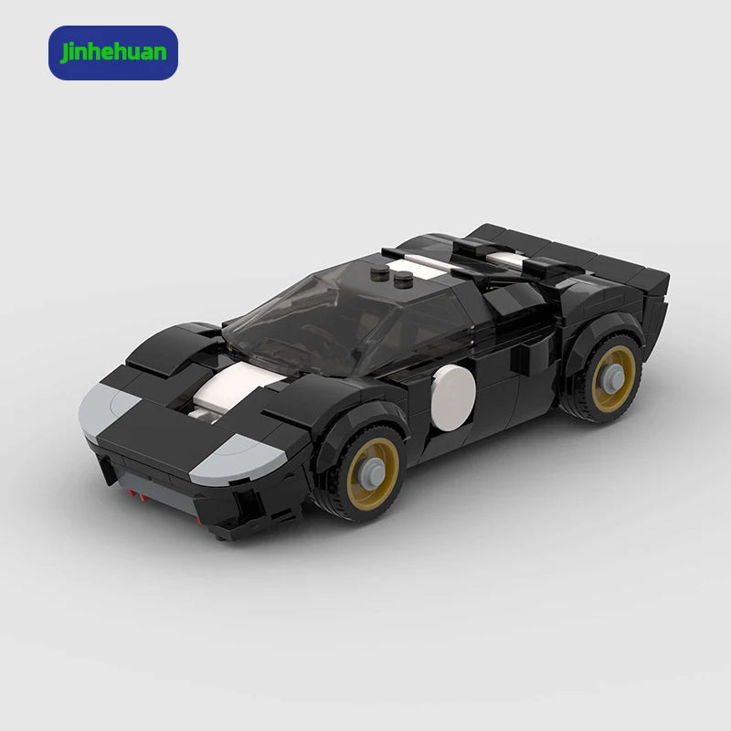 Best Selling Products Creative Mini Bricks Black Super Car Building Blocks for Kid Building Block Sets Car