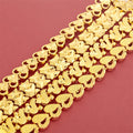 Wholesale Cheap Price Brass 24k Gold Plated Jewelry Bracelet Women Fashion Design Charm Bracelet