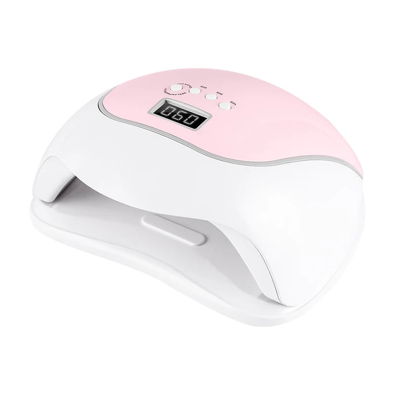 Professional UV LED Nail Lamp High Power Nail Dryer with 4 Timer Modes for Fast Gel Polish Curing in Salon/Home DIY