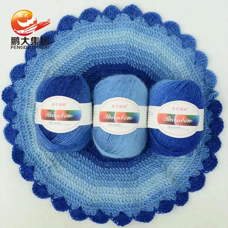 Banner 40% Wool Crochet Yarn Knitting With Heat Preservation for Scarf