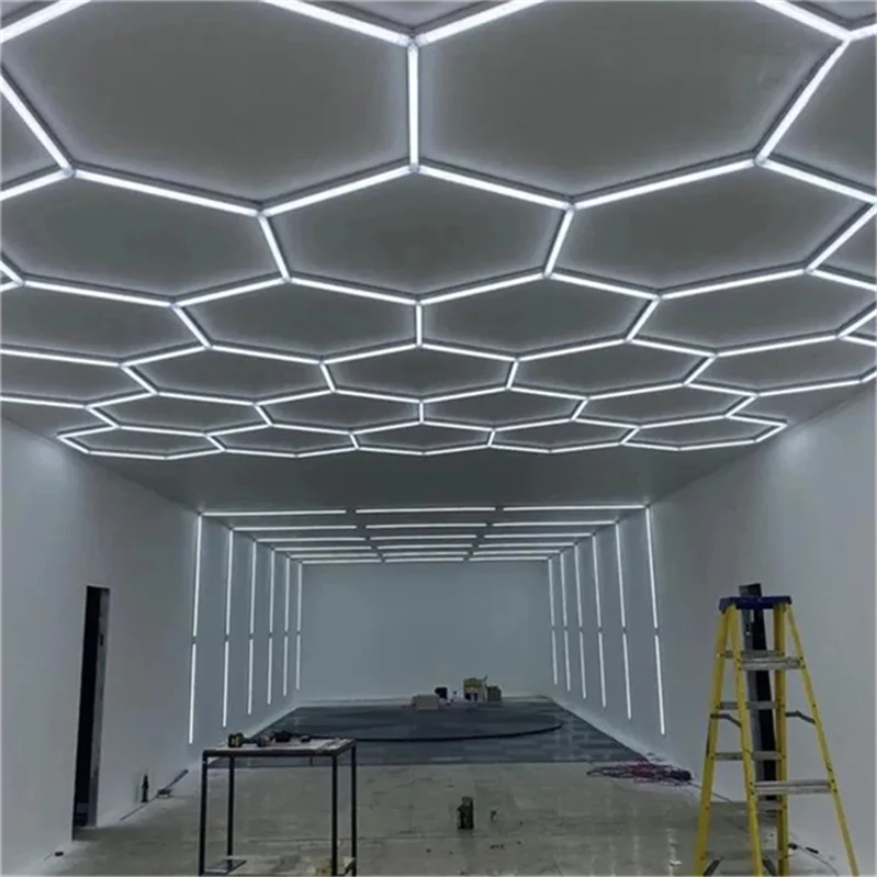 Hexagonal Lights for Garage Ceiling Simple Ceiling Light and Led Indoor Decorative Lighting Wall Lamp