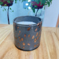 Beladies Wholesale Empty Glass Candle Jars Container Vessel with Bamboo Lids for Scented Candle Making