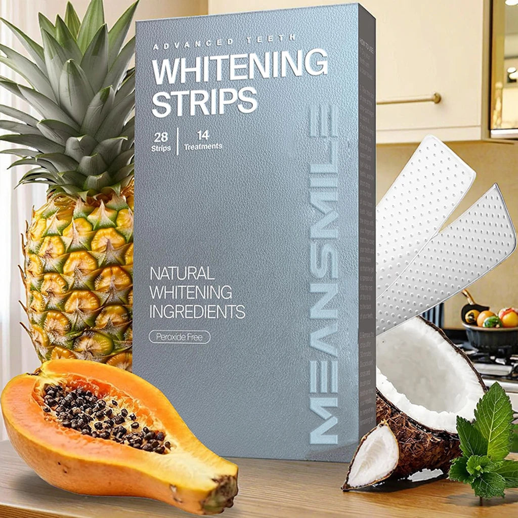 Fruity Home Use Teeth Whitening Strips Instant Treatment Without Harm Strip Whitener for Teeth Whitening