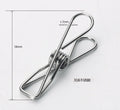1Factory Supply Ocean Grade Pegs and Marine Grade Clothes Peg and Silver Multi-role 316 Stainless Steel Clothes Peg for Hanger