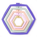 New Design SWK Mix Color Embroidery Ring for Knitting Crochet DIY Crafts
