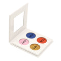 Private Label 4 Colors Eye Shadow Professional Cardboard Makeup No Brand Custom Color Shimmer Matte Palette Eyeshadow