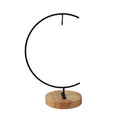 Iron Pothook Stand for Hanging Glass Terrarium Ornament Flower Pot Stand Holder for Christmas Decorations