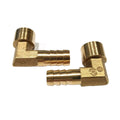 Brass Copper Female Tube Connector Forged Reducing Hose Barb Adapter for Aquarium Pump and Garden Irrigation