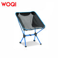 WOQI Dual-Bar Construction Ultralight  Moon Chair Small Tote Bag Enhanced Outdoor Garden Furniture Park Use Customizable Logo