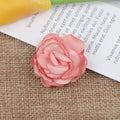 Hot Sale 4cm Small Size Korean Style Handmade Fabric Flowers for DIYhair Accessories Garments