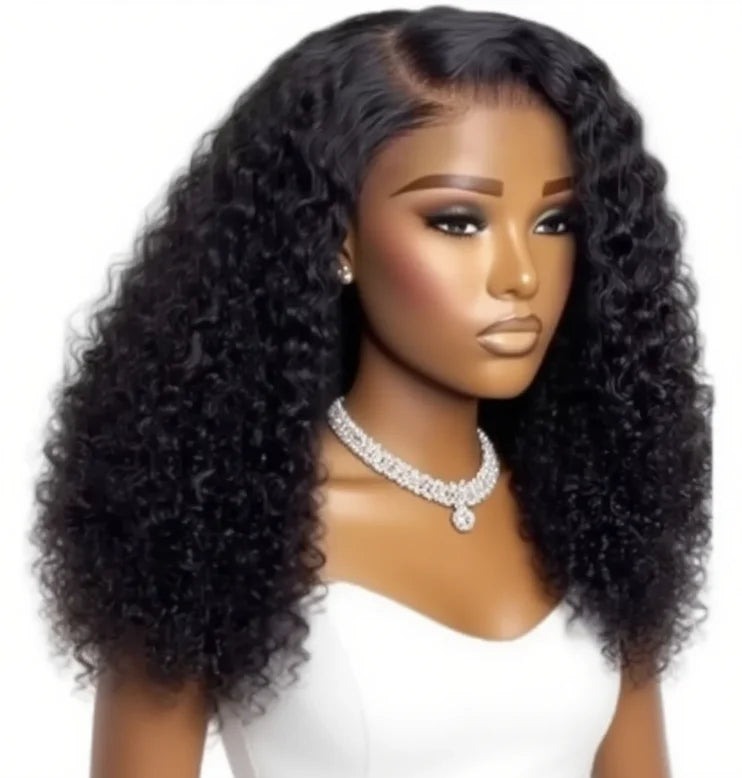 Wholesale Black Afro Short Wig Lace Front Heat Resistant Fluffy Curly Synthetic Hair for Women Everyday Protective Style Party