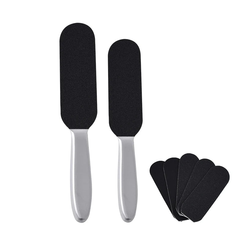 Professional Pedicure Tool Metal Foot Rasp Stainless Steel Foot File Callus Remover Sand Paper Replacement Foot File
