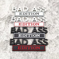 Car logo BAD ASS Leaf Plate logo Metal EDITION Body Sticker Tail logo