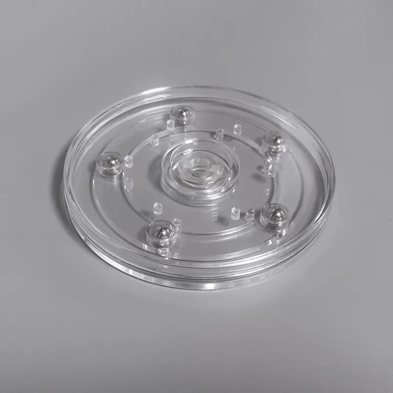 3 Inch Cupcake Turntables Plastic Lazy Susan Acrylic Turntable Organizer