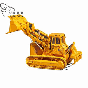 TALUADA Alloy CCM 1:48 Scale Model E983B 983B Bulldozer Model Toy With Windows