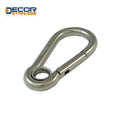 Stainless Steel Spring Snap Hook with Eye Carabiner Hooks MegaBDM