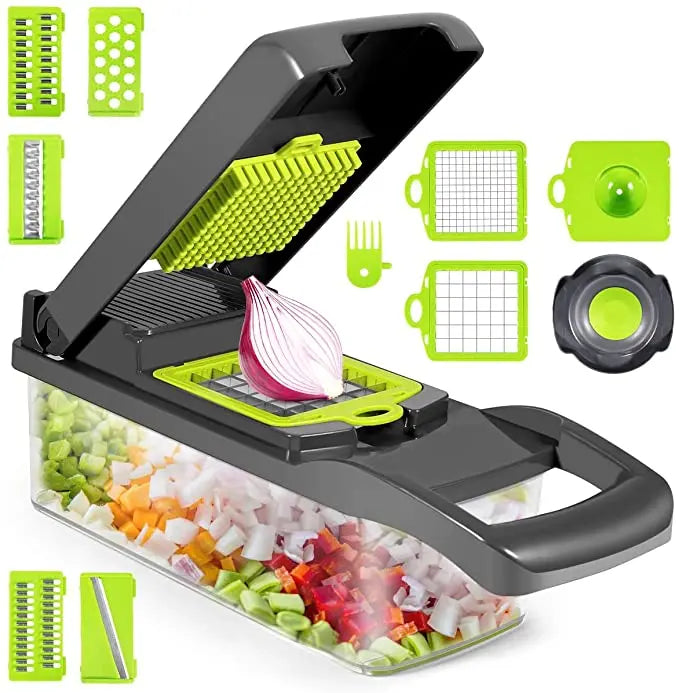 Multifunctional Kitchen Fruit and Veggie Chopper Food Chopper Onion Cutter Vegetable Slicer/
