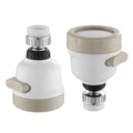Hot Selling Moveable 360-Degree Rotary Water Mist Faucet Nozzle Multi-Function Three Outlet Way Faucet Filter