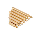 Factory Stock Precision Anodized Female Single Head Computer Brass Standoff Screw Hex Standoff Spacer