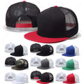 Premium Quality Plain Snapback Cap Hat Gorras Classic Trucker Style 6 Panel Unstructured Fit for Daily Wear