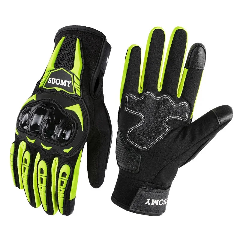 Full Finger Motorcycle Gloves Touch Screen Riding Gloves Cycling Gloves
