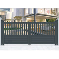 JHR Security Gates Residential Gate Entrance Cancelli Automatic Iron Pipe Main Gate Design