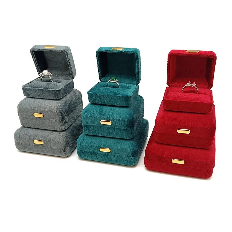 LOW MOQ OneTop Customized Velvet Jewelry Sets Jewelry Packaging Boxes Custom Gift Box