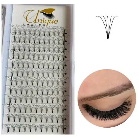 Flat Lash Premade Eyelash Extension Fan 3D 4D 5D 6D 8-18mm C D Curl Volume Fans Lash