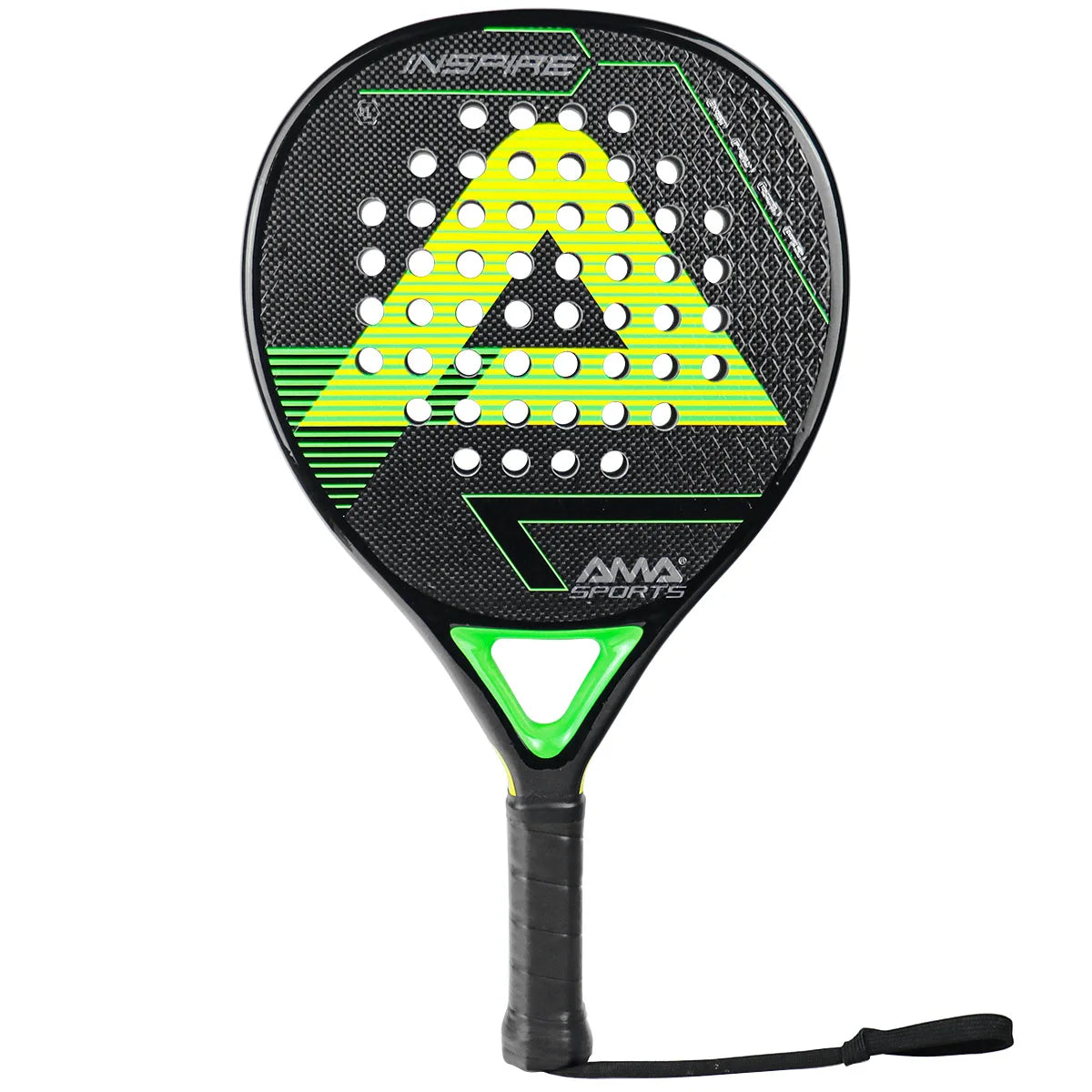 Multi Material Durable Professional Graphite Tear Shape Padel Racket Paddle Tennis Rackets