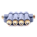 MIRAN LD4 Series Thin Oil Distributors Pump Shafts Quantitative Deoiling for Lubricant Pumps