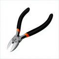 Steel Diagonal Cutting Pliers Plastic Aluminum Handle for Stripping Crimping Grip Industrial DIY Applications Serrated Jaw 125mm