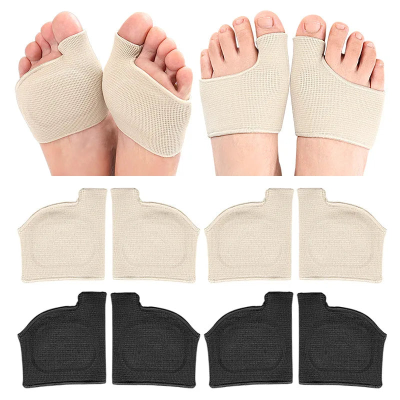 New Metatarsal Pads for Women and Men - Ball of Foot Gel Cushions Sleeves for Pain Relief and Comfort