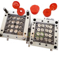 Silicone Valve Flip Top Cap Mould 33mm Flip Top Cap Mould Lid Plastic Molds Cap Mould Maker