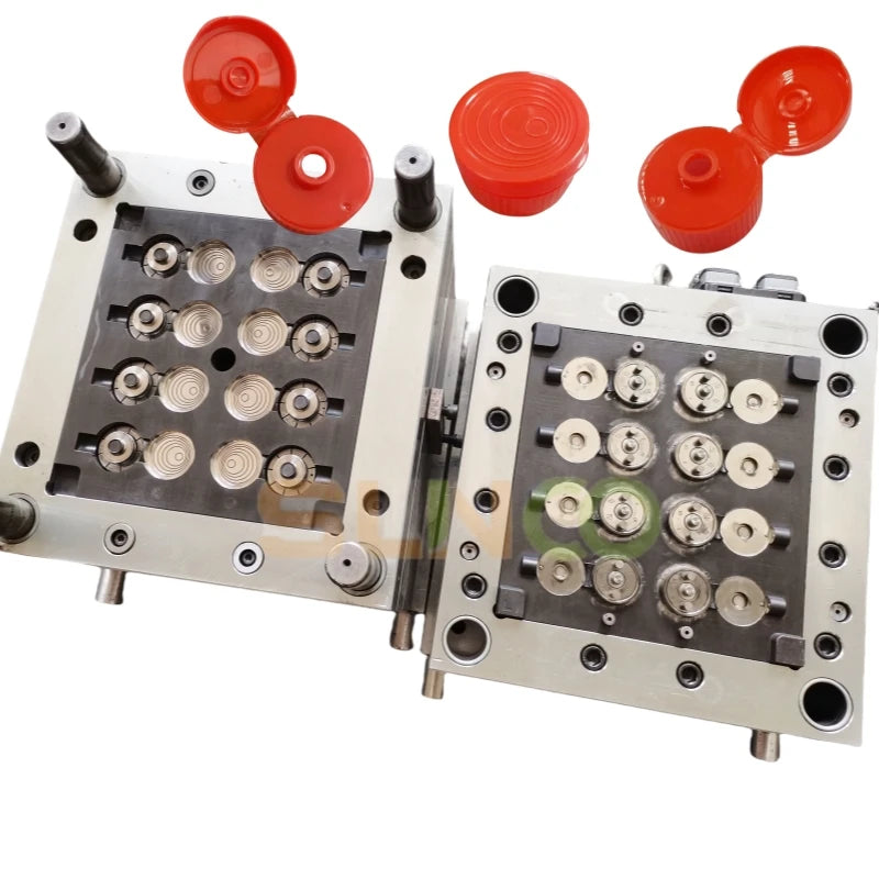Silicone Valve Flip Top Cap Mould 33mm Flip Top Cap Mould Lid Plastic Molds Cap Mould Maker