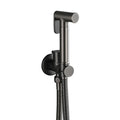 Diaper Sprayer Complete Set Modern Bathroom Bidet Sprayer Brass Handheld Bidet Attachment Gold Wall-Mounted Self-Cleaning Easy