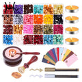 Wax Seal Kit Can Be Customized Packaging Contains Stamp Wax Beads Stove Envelope Spoon Wax Seal Set