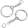 DIY Keychain 25mm Iron Key Rings Chains Accessories Split Key Ring for Promotional Gifts