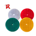 4inches Delineator 100mm Green Red Yellow Reflectors/round Plastic Car Truck Reflective Panel