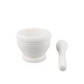 Avec Pilon Epais Transparent Lisse Et Leger Porcelain Mortier 110mm Diamtre Laboratoire Enseignement