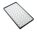 GemTrue Hot Sale Jewelry Display Boxes Gem Display Tray Small Gem Pots Jar in a Tray