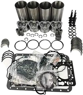 YANMAR D3.4 Excavator Liner Kit Piston Ring Valves Engine Bearing Overhaul Rebuild for Construction Machinery Parts