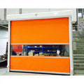 Modern Style Automatic High-Speed PVC Roller Shutter Fast Rolling Horizontal Window Stainless Steel Outdoor Use Includes Motor