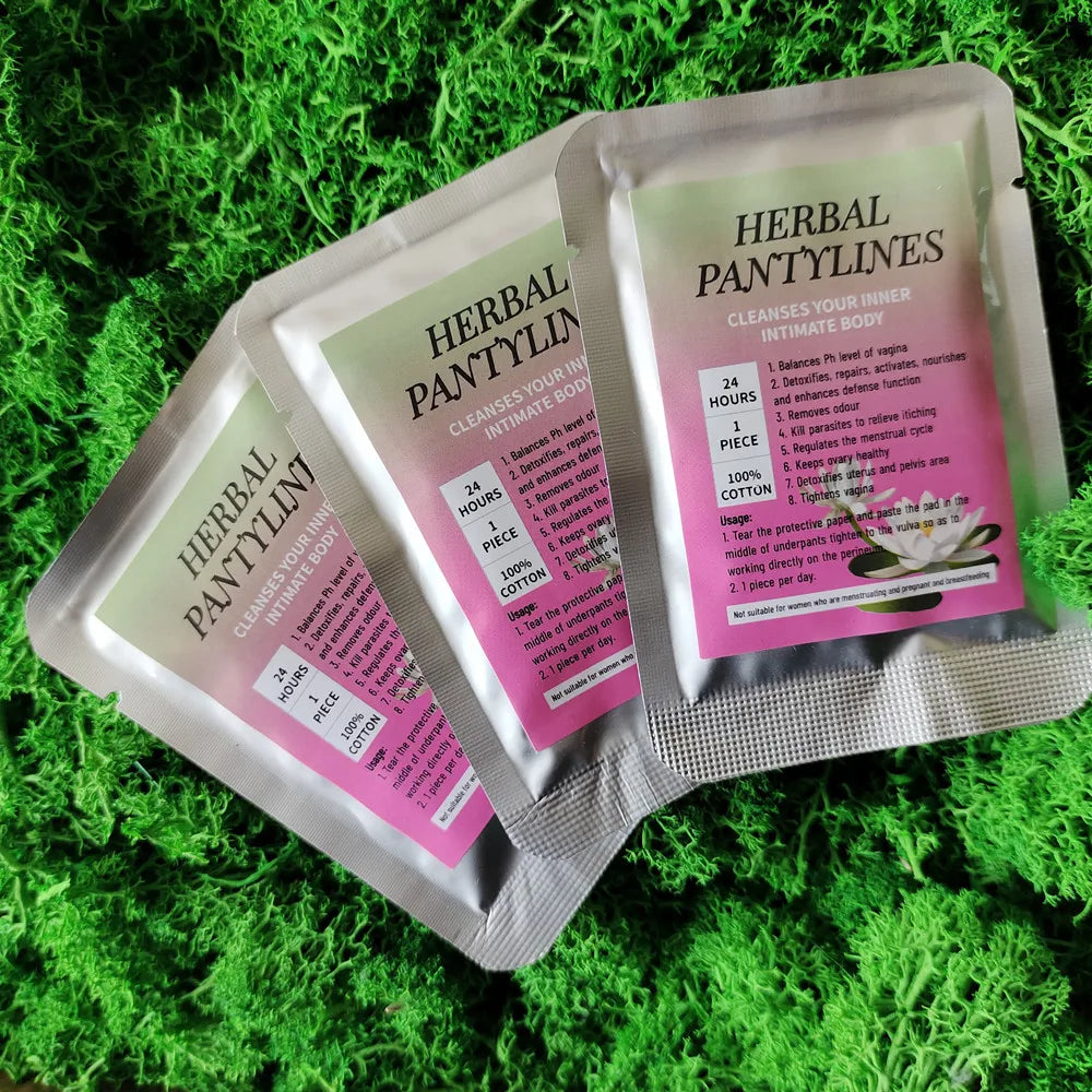 Feminine Intimate Hygiene Detox Herbal Sanitary Pads Effective Vaginal Cleaning Herb Infused Pads