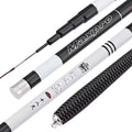3.6m - 7.2m Super Light Super Hard 28 Tune Fresh Water Taiwan Carbon Fiber Telescopic Carp Rod