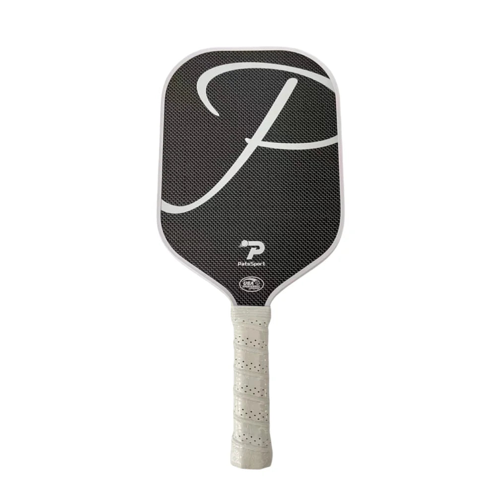 High Quality PATS SPORT PAT-S01 USAPA Certified TITANIUM Carbon Fiber Pickleball Paddle Charged Surface Technology for Increased