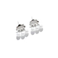 Hot New Fashion Women's 925 Sterling Silver Pearl Statement Earrings