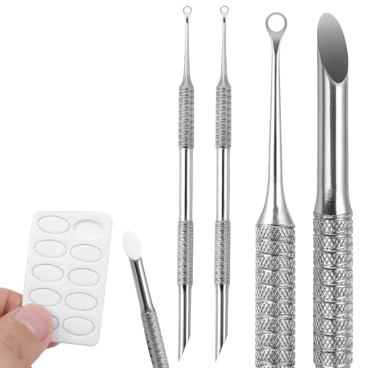 Exfoliating Nails Nail Tools Fork for Finger Trimming Steel Push Edge Special Artefact Thin Shovel Horseshoe Steel Push